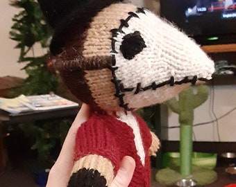 Personalized Dnd Character Custom Handmade Knit Plushie Dolls