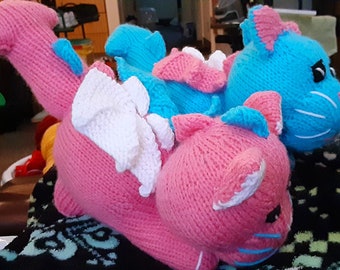 Personalisierte Pride Katze Dragon Custom Plushie Handmade Stofftier