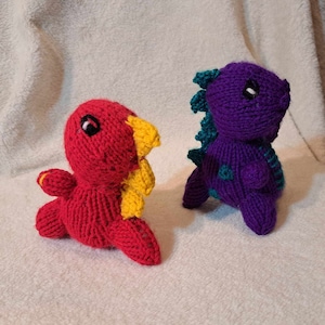 T-rex Dinosaur Plushie Stuffie Cute Handmade Stuffed Animal
