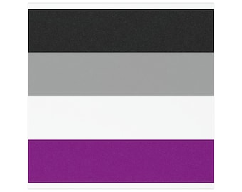 Asexual Pride Flag Ace LGBTQ+ Car Magnet Bumper Sticker