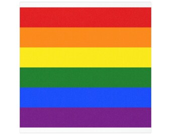 Rainbow Flag LGBTQ+ Car Magnet