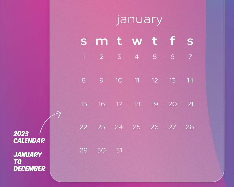 2024 Calendar Desktop Organizer Wallpaper Daily Planner Mac Etsy