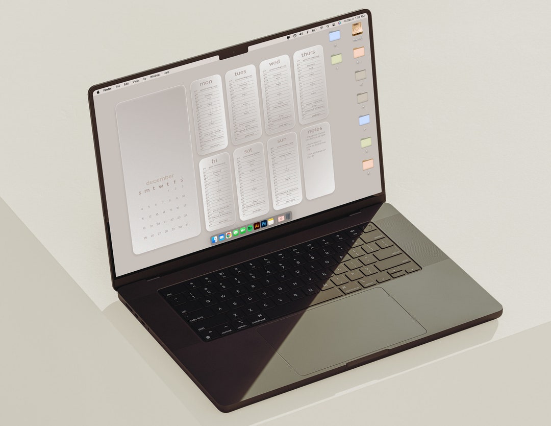 2024 Calendar Desktop Organizer Wallpaper, Daily Planner, Mac Wallpaper, Windows Wallpaper