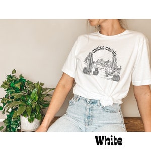 Cactus County Tshirt Western Graphic Tee Western Cowboy Tshirt Western Shirt Women Men Vintage