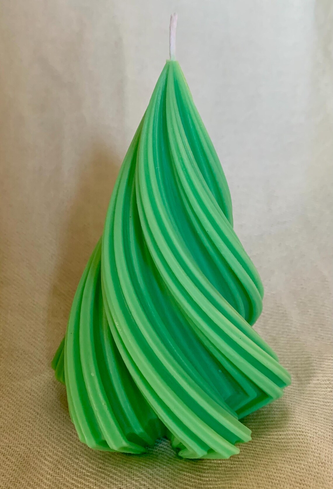 Christmas Tree Candle | Organic Soy Wax Candle | Handmade Festive ...