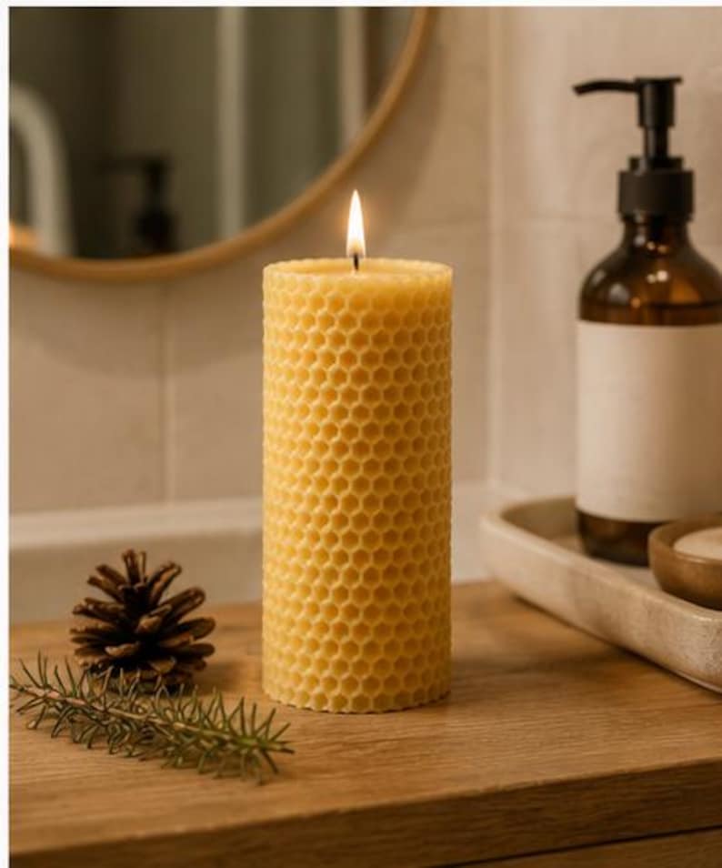 ClachaigCandles Honeycomb Beeswax Candle