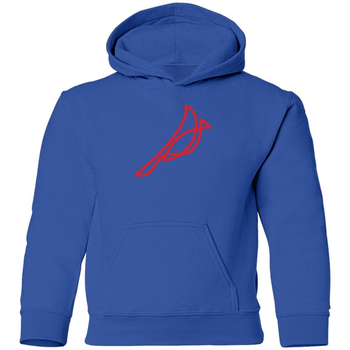 RichlandCreekCo Cardinal Kids' Pullover Hoodie | Cardinals Hoodie | Cardinals Fan Gear | Cardinals Fan Sweatshirt | Unique Sports Fan Gift