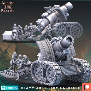 Cult of death heavy Artillery Carriage 32 mm by Across the Realms Pin Up