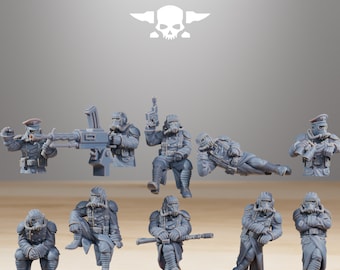 grim Guard Tank Crew by Stationforge GrimGuard