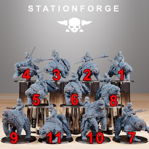 GrimGuard Bear Riders by Stationforge GrimGuard