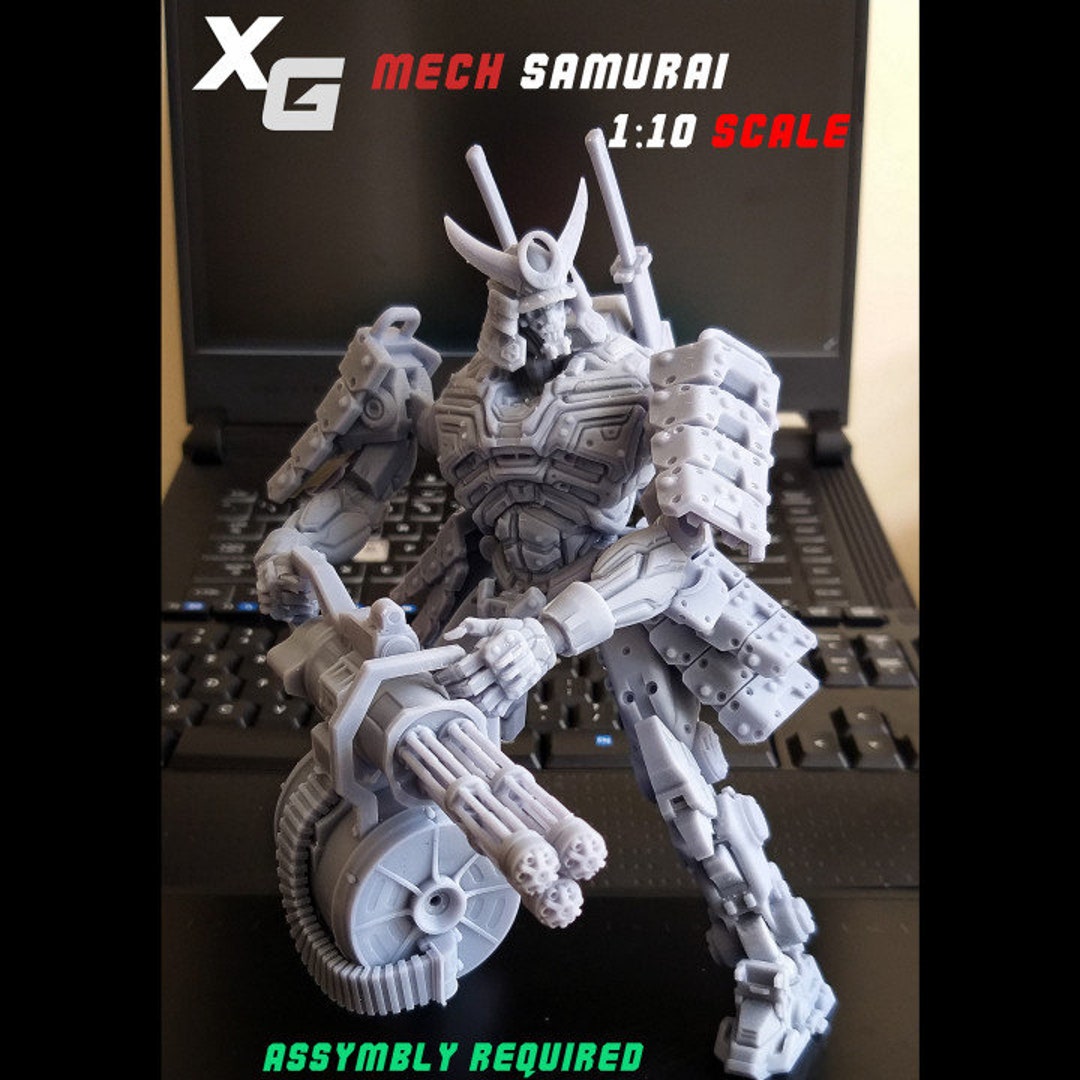 Samurai 170 Mm Size Total Mecha Mech Dreadnought by Extra Guy - Etsy