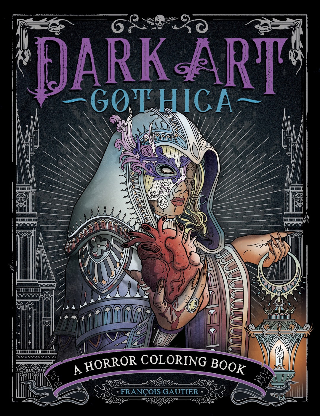 Dark Art Gothica - A Horror Coloring Book - Etsy