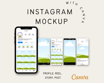 Iphone Stock Photo Mockup | Blogger MockUp | Instagram Content | Social Media Smartphone Instagram Mock-up