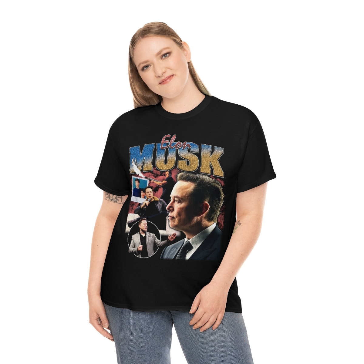 Discover ELON MUSK vintage shirt - Elon Musk Tesla Twitter bootleg 90s retro t-shirt