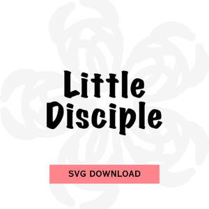 Kleiner Schüler SVG | Christliche SVG (Digitaler Download)