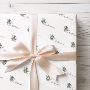 Personalized Wedding Wrapping Paper | Gift Wrap for Special Occasions, Mr. & Mrs. Name Unique Wrapping paper, Custom Gift Wrap