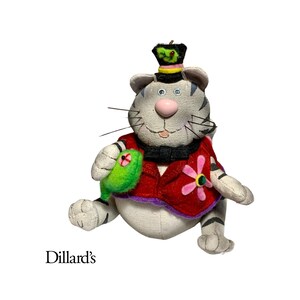 Dillard's Trimmings, Accents, Vintage Dillards Trimmings Ballerina Cat  Resin Ornament