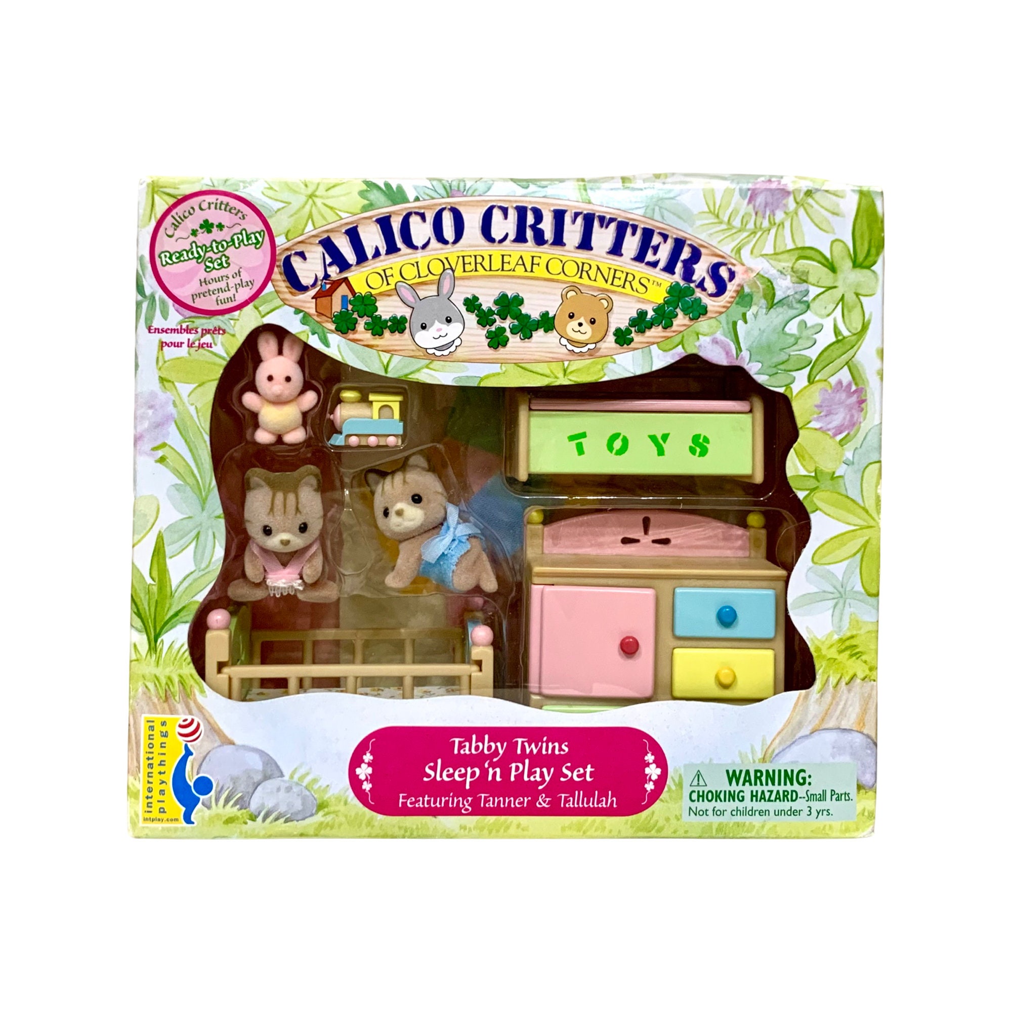 Calico Critters Tabby Twins Sleep 
