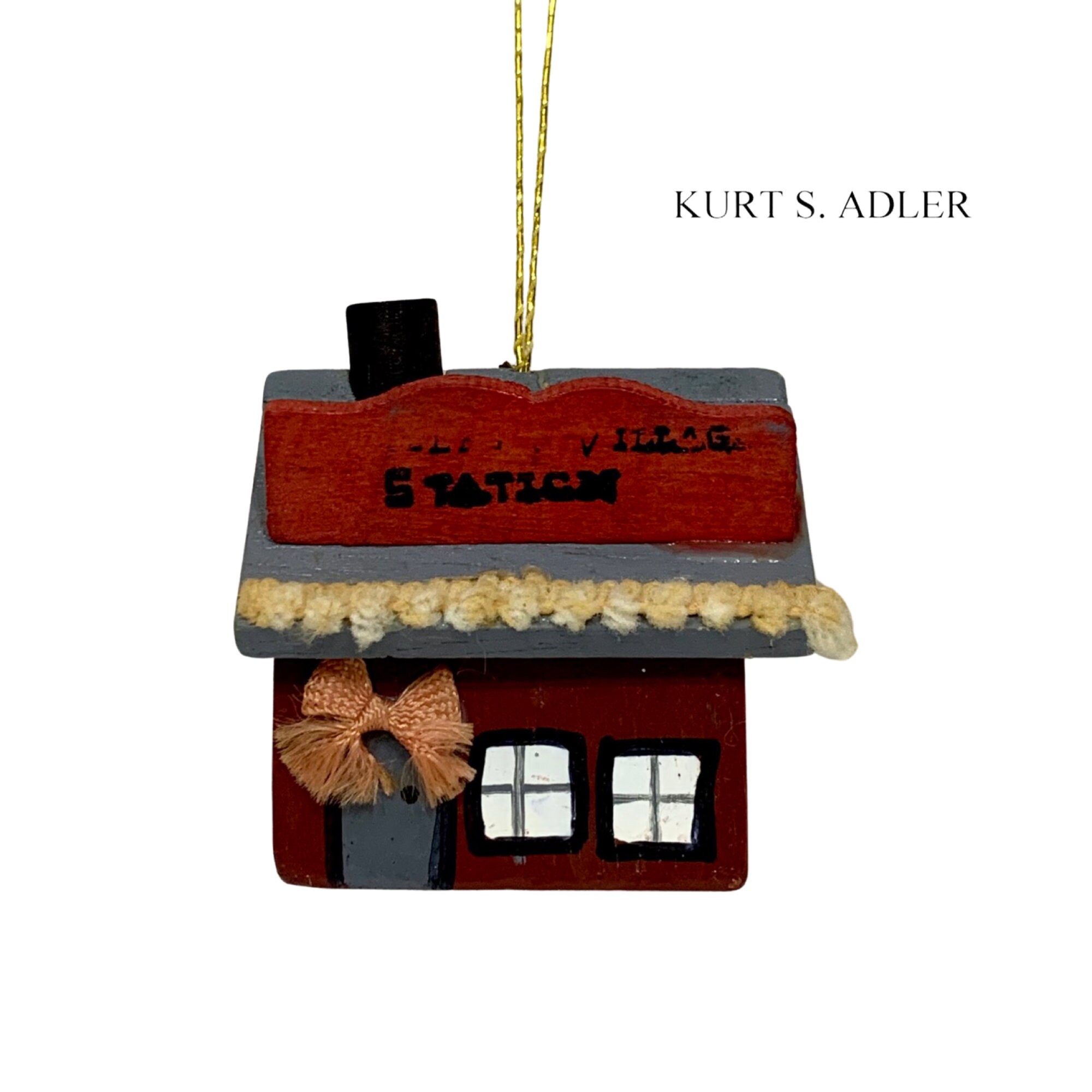 Kurt S. Adler - Ornamento Casa Di Marzapane A Led