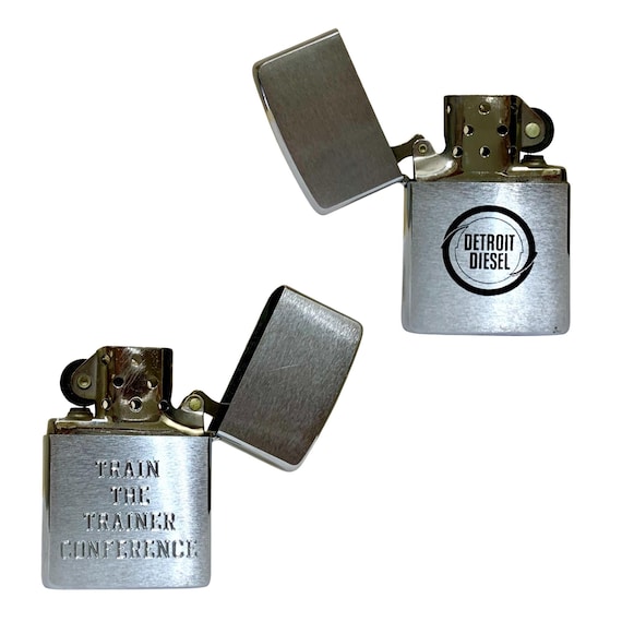 Vintage Zippo® Lighter, Detroit Diesel Zippo® Windproof Lighter