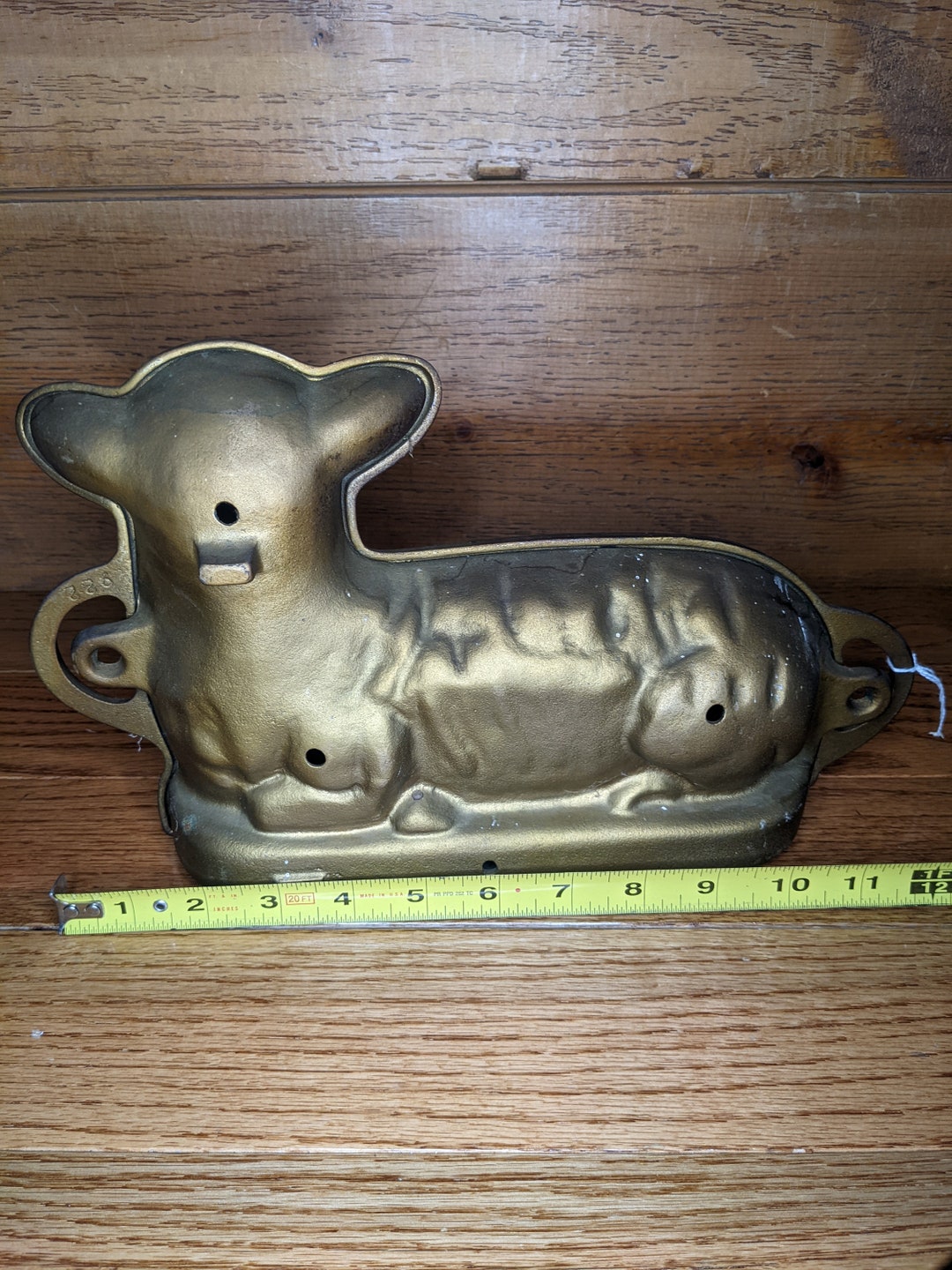Antique Griswold Lamb Cake Mold Etsy