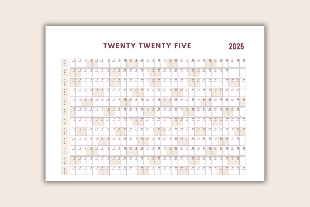 2025 Office Yearly Calendar,giant 2025 Wall Calendar,wall Planner ...