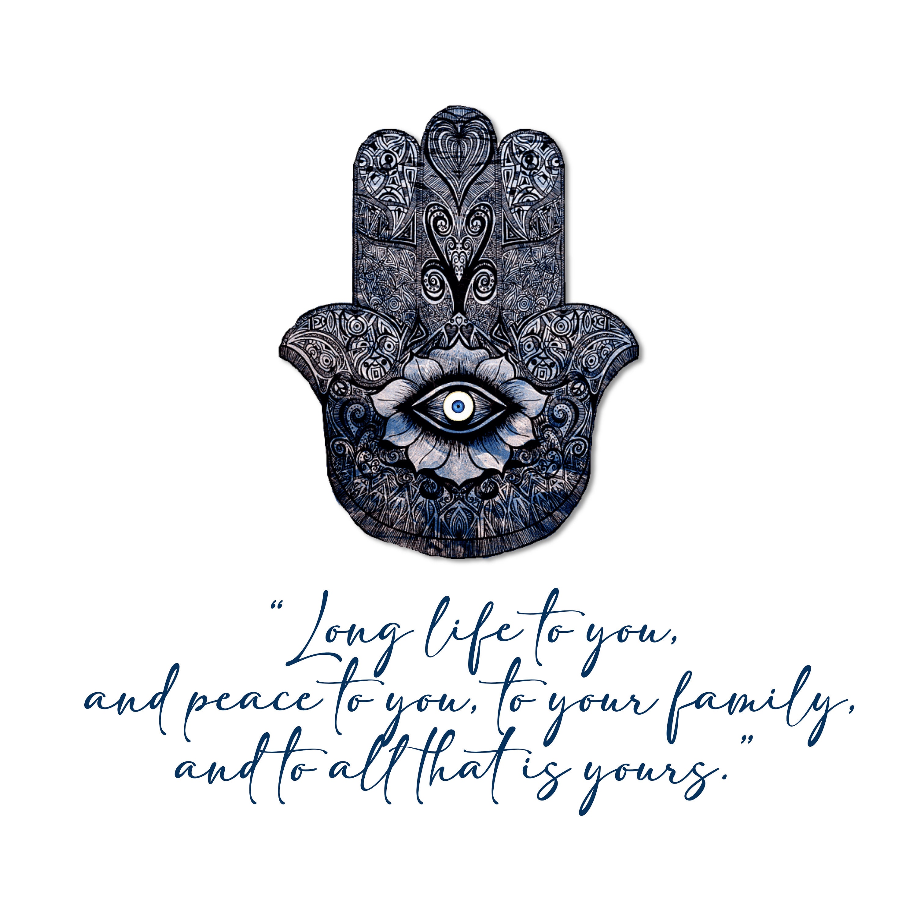 Buy Hamsa Quotes Online In India - Etsy India, image size:3000x3000