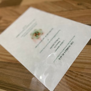 A4 80/60/35GSM 75 Percent Cotton & 25 Percent Linen Acid-Free Waterproof Eco-Paper,Digitally Printable-Ideal for Official,Security Documents image 7