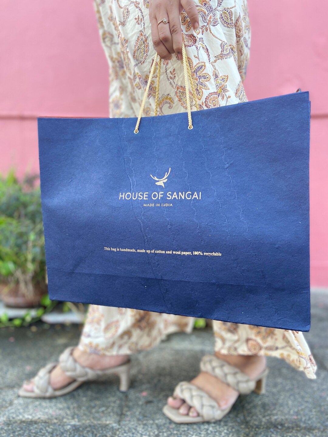 100 Pack Custom Printed Ecofriendly Recycled Cotton Paper Etsy