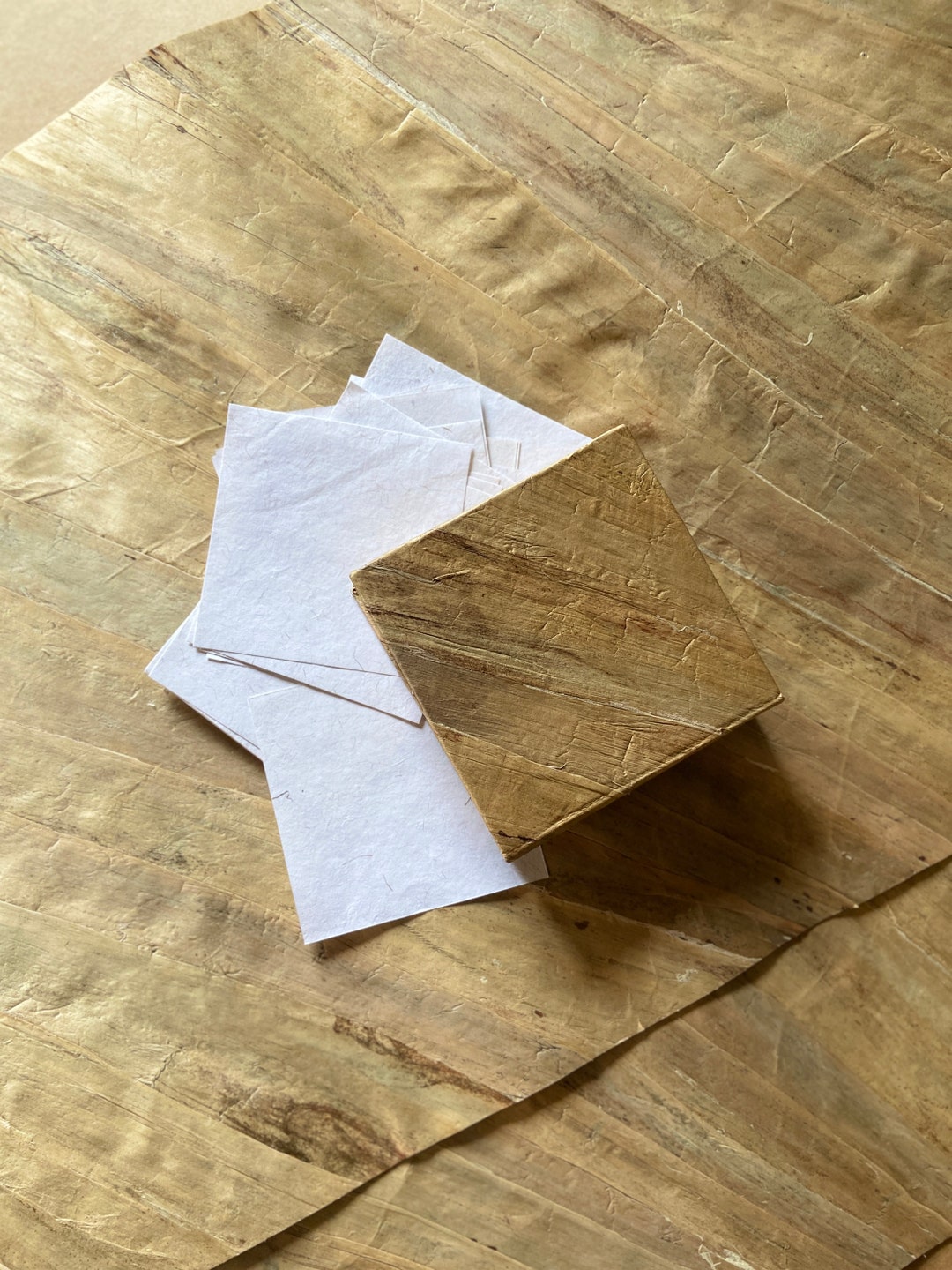 Ecofriendly Water Hyacinth Paper for Wall Art, Book Binding, and More