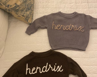 Embroidered Sweaters