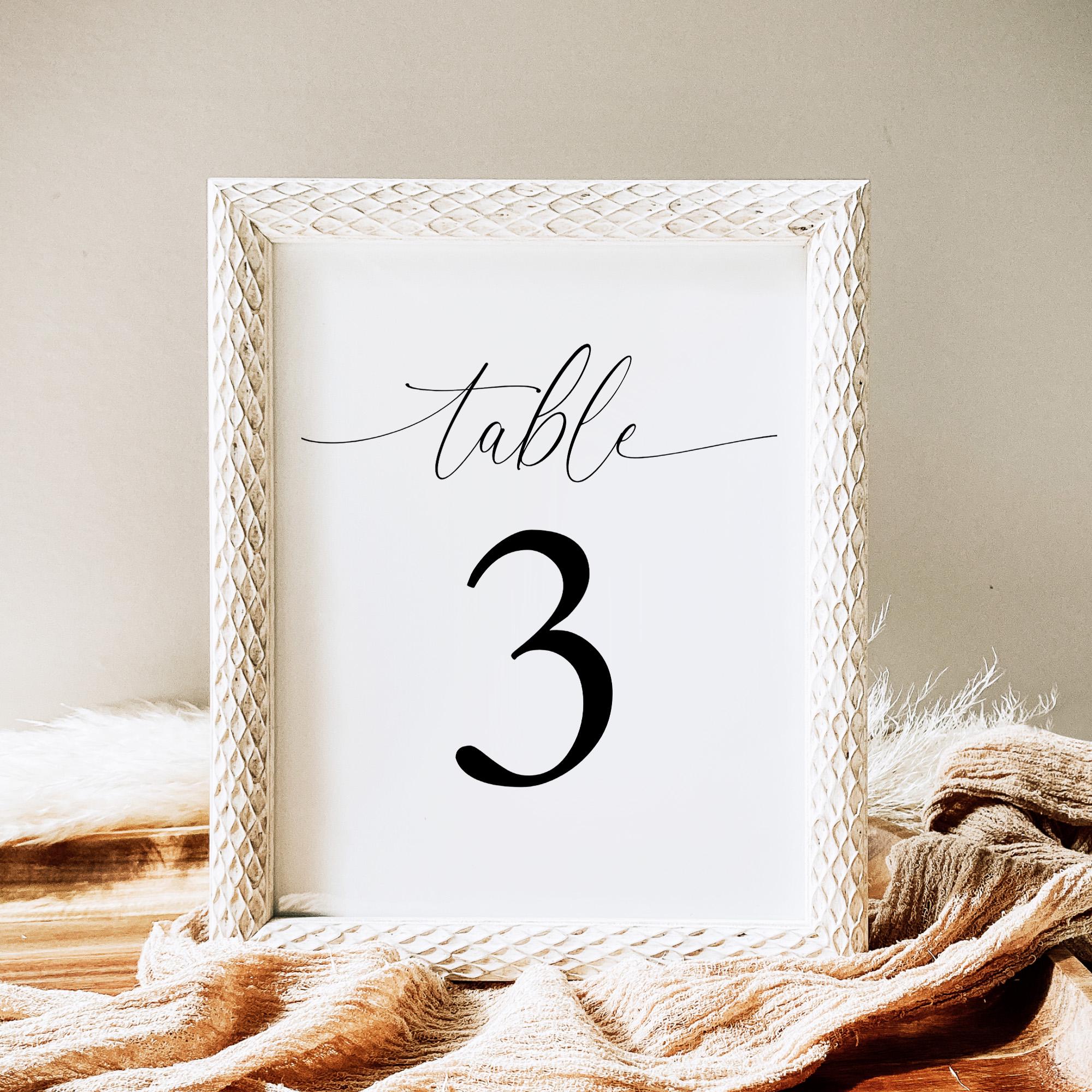 elegant-table-number-card-template-simple-printable-table-numbers-modern-minimalist-editable-table-number-signs-for-wedding-reception-etsy