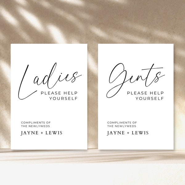 Wedding Bathroom - Etsy