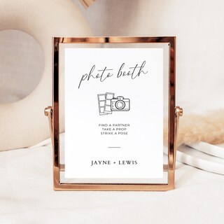 Selfie Station - Cartello Da Tavolo Per Feste E Matrimoni - Formato A4 (21x29,7 Cm) - Design Lavagna Con Base In Legno Inclusa