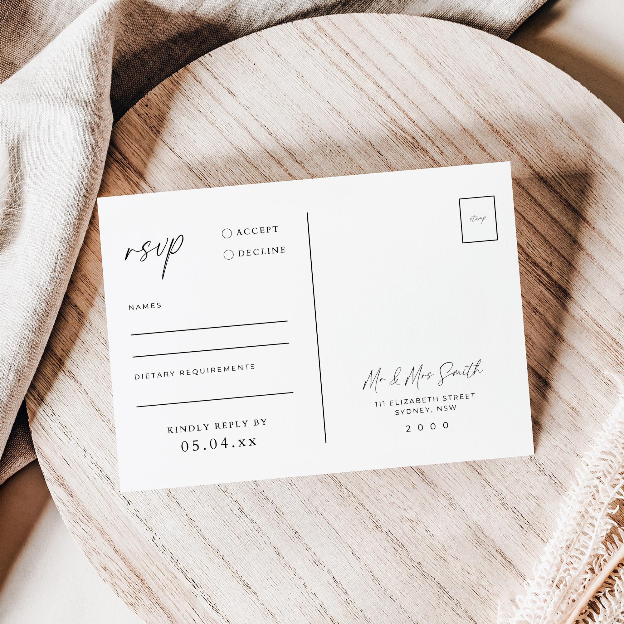 Wedding Response Postcard Template RSVP POSTCARDS Beautiful Wedding Wedding Response Postcard Template RSVP POSTCARDS Beautiful Wedding