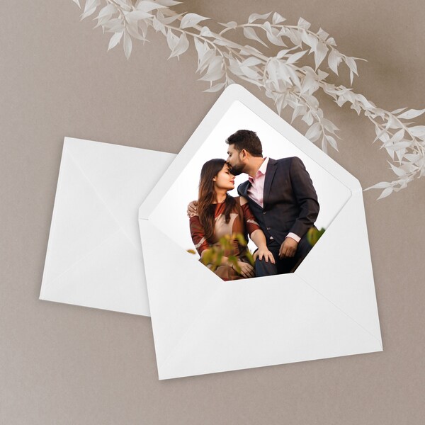 Envelope Liner Canva Template Etsy