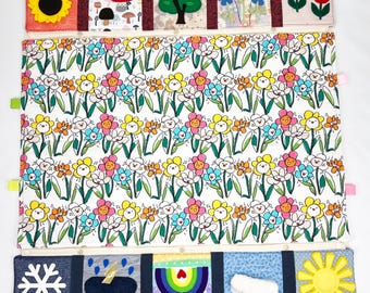 Sensory Baby Playmat with Detachable Interactive Panels – Soft, Interactive & Washable!