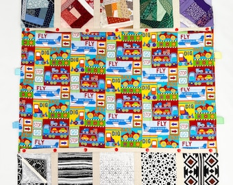 Handmade Sensory Baby Playmat with Detachable Panels – Soft, Interactive & Washable!