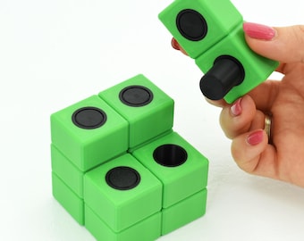 Pins Dominoes – New 3D Puzzle – 20 Challenges – 6 Editions – Gift Box, Booklet – Easy Difficulty