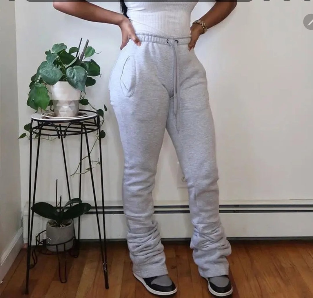 Trending Stacked Sweatpants