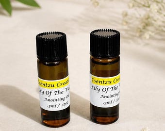 Maiglöckchen Salböle Set mit 2 .5ml Fläschchen.