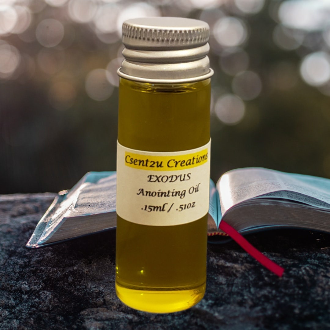 Anointing Oil Exodus Glass Bottle 15ml Exodus 30 22 25 Etsy Anointing Oil Exodus Glass Bottle 15ml Exodus 30 22 25 Etsy