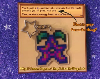 Llavero Stardrop de Stardew Valley