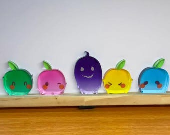 Stardew Valley Junimo & Krobus acryl bedels