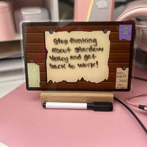 Stardew Valley Dry Erase Message Board image 2