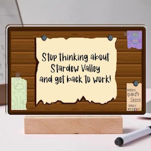 Stardew Valley Dry Erase Message Board image 1