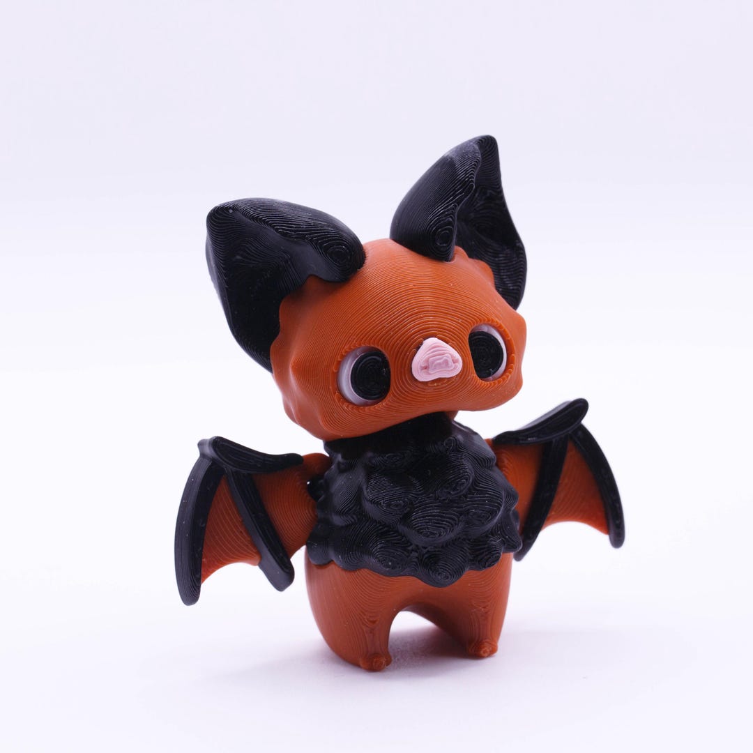 3D Printed and Articulated Bat Pixie Fidget Figure - Etsy