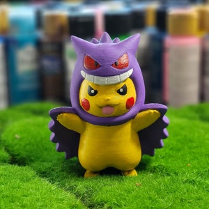 Mini Figura Colecionável - Pokémon - Gengar - Roxo - Sunny