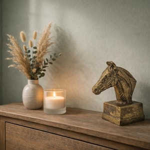 Urn Paard - Antiek Goud