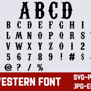 Cowboy-lettertype | Westers lettertype | Westerse lettertypen | Westers lettertype ttf | Whiskylettertype | Lettertype Wild West | Texas-lettertype | Lettertype Oud-West | Cowboylettertype svg